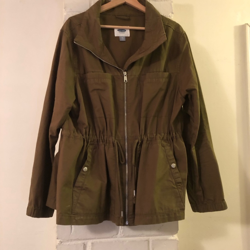Old Navy Drawstring Utility Jacket